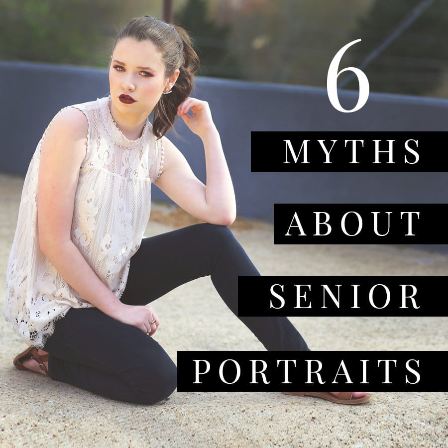6 Myths About Senior Photos | Atlanta Senior Photographer