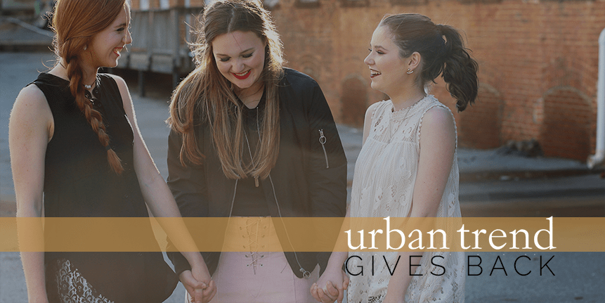 Urban Trend Gives Back